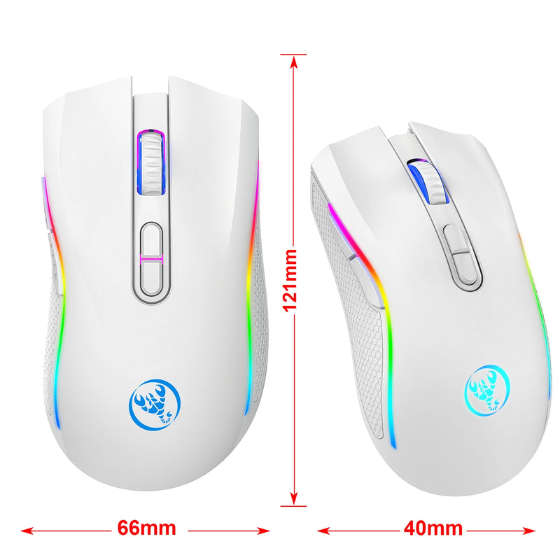 Mouse RGB Gaming Mouse Mecânico 4800DPI