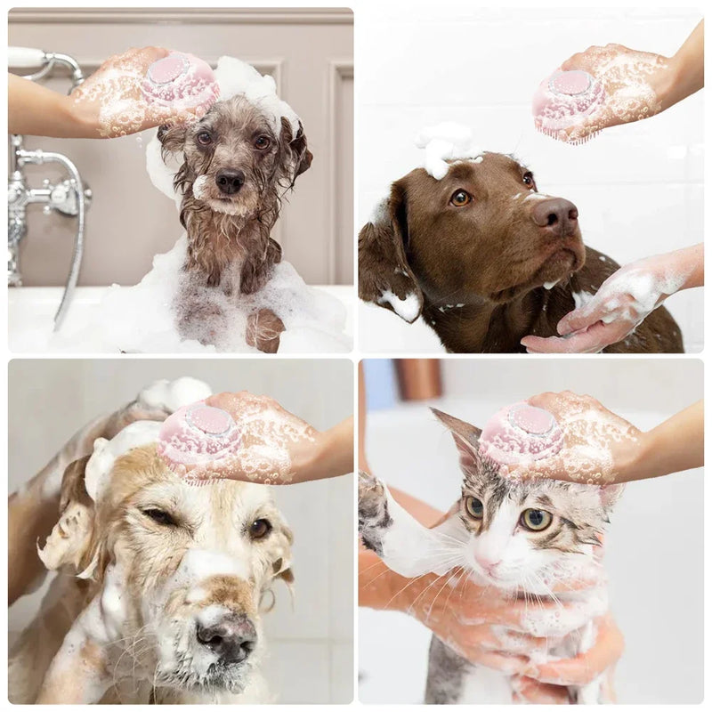 Escova shampoo para pets