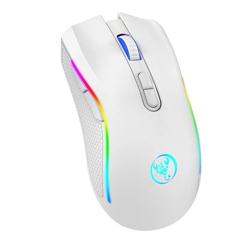Mouse RGB Gaming Mouse Mecânico 4800DPI